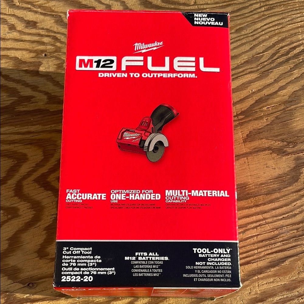 Milwaukee M12 FUEL Cordless Cut Off Tool - Red